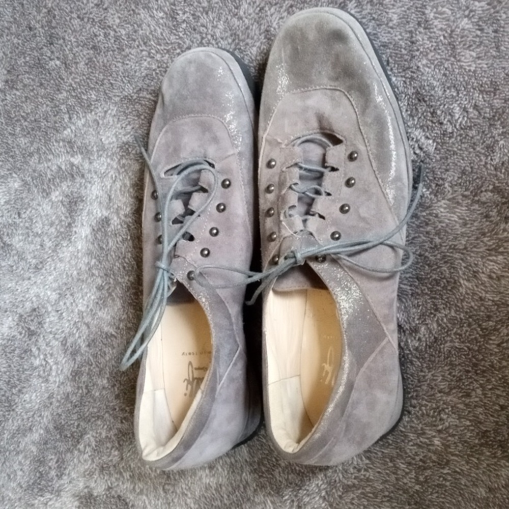 Amalfi by Rangoni made in Italy studded lace up shoes